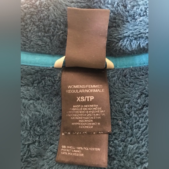 Teal North Face X-small Fitted Fleece - Picture 8 of 8